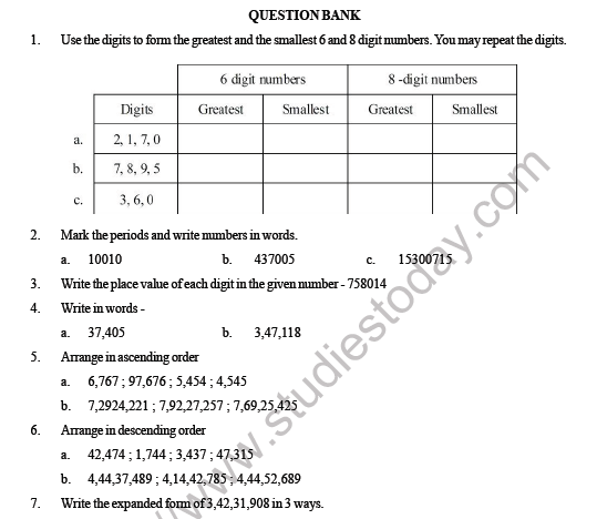 cbse-class-4-maths-place-value-question-bank